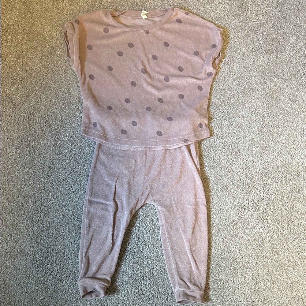 Quincy Mae Dusty Pink Lounge Set